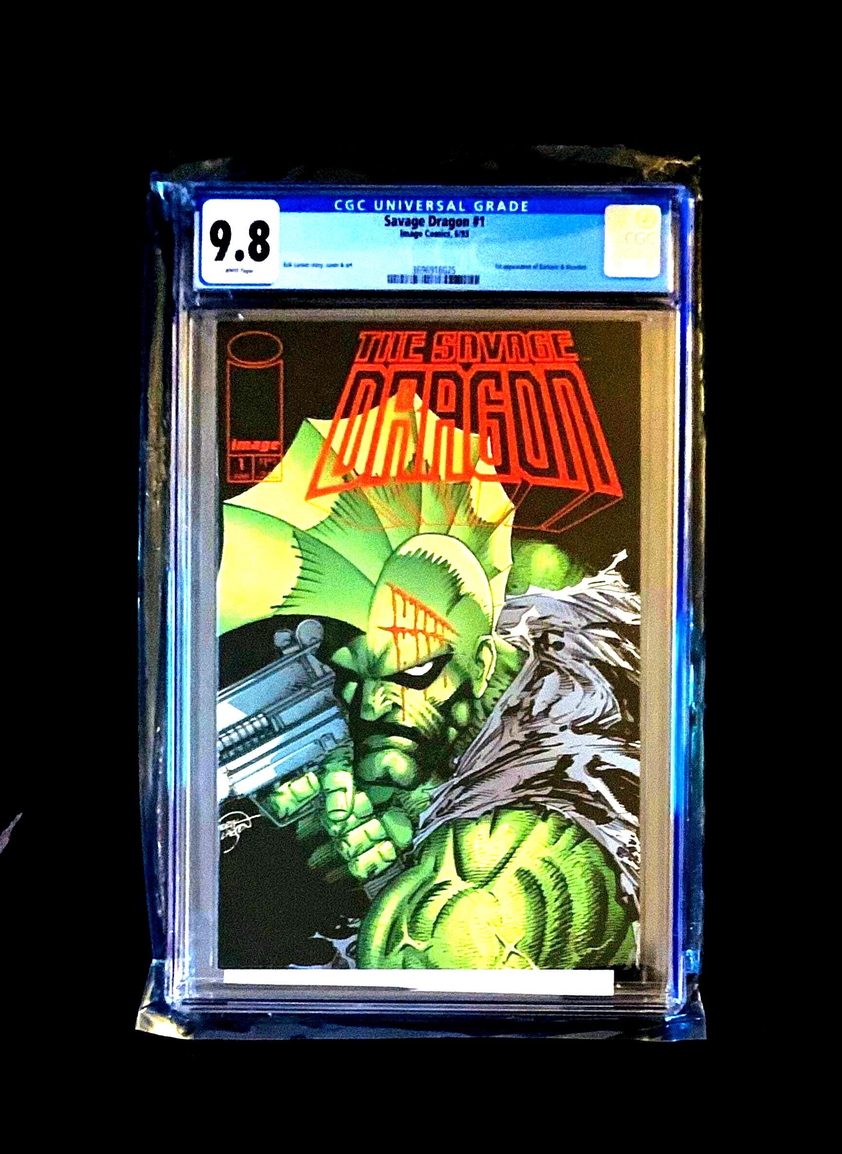 Savage Dragon #1 First Edition 1993 High Grade CGC 9.8 W