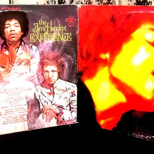 Jimi Hendrix - Electric Ladyland Vintage Vinyl  2 Record Albums The Jimi Hendrix Experience.  Voodoo Chile,  Cross Town Traffic, Watchtower!