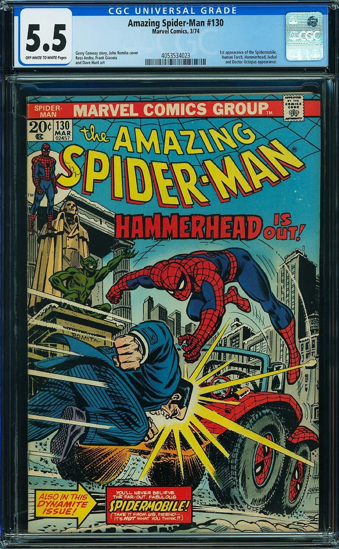 Amazing Spider-Man 3 1st Appearance of Doctor Octopus Marvel italian  edition