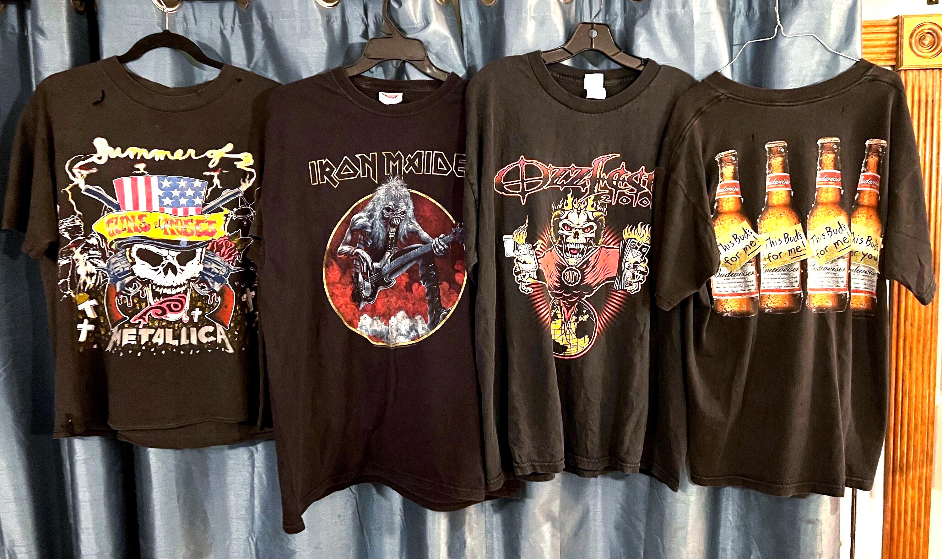 Ozzy Osbourne Ozzfest, Iron Maiden, Metallica, Guns N Roses, Faith