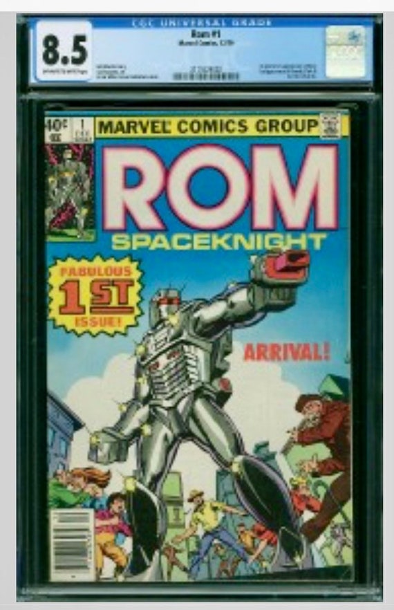 Rom Annual #1 FN 1982 Stock Image