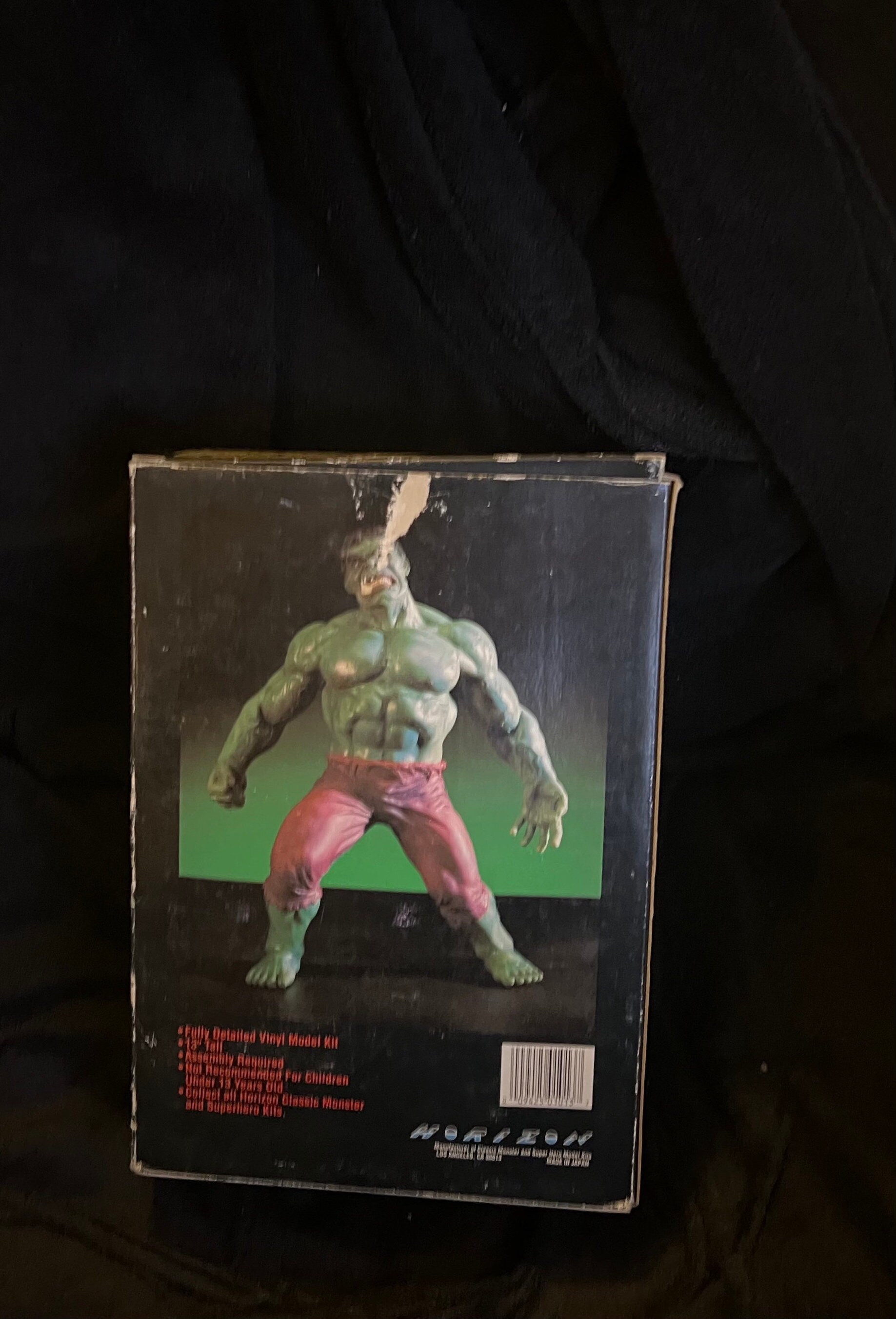 The Incredible Hulk Horizon Model Kit. Vintage 1990 Marvel Hulk 13' Inch  Vinyl Statue in Original Box Ready to Assemble, Paint & Display - Etsy