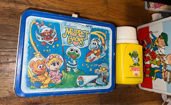 Muppet Babies Vintage Metal Lunch Box and Thermos - image 8