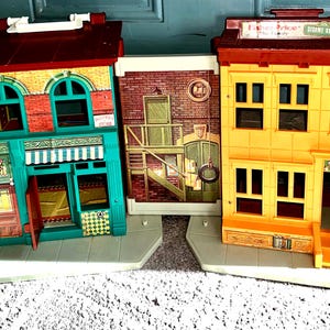 123 Sesame Street Playset - Etsy