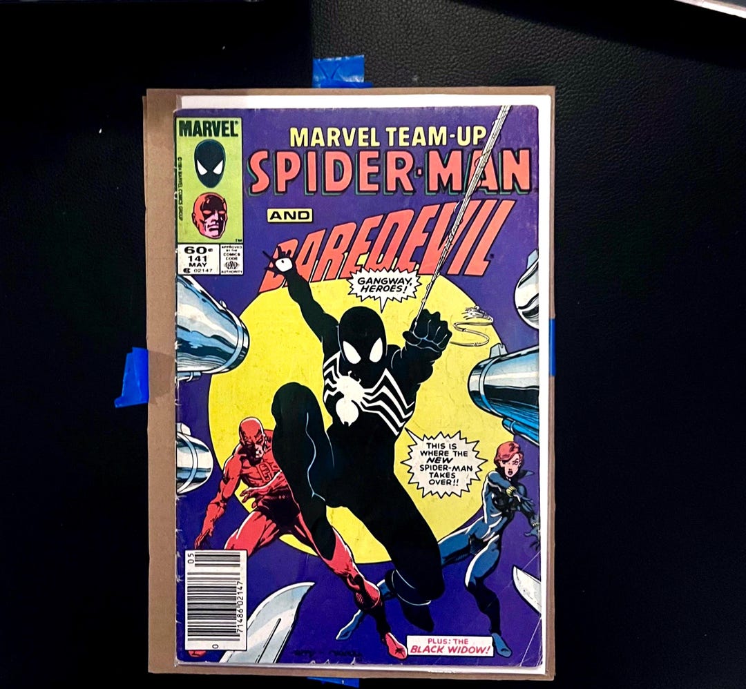 Marvel Team-up #141 May 1984 Marvel KEY 1st APPPEARANCE Spider-man's ...