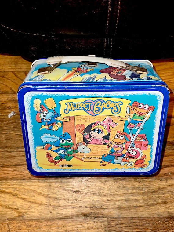 Muppet Babies Vintage Metal Lunch Box and Thermos - image 10