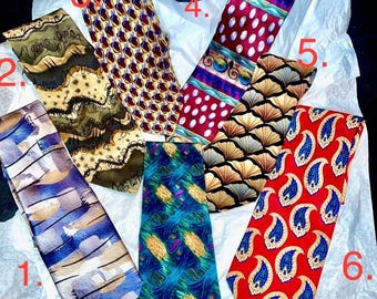 Jerry Garcia Grateful Dead Neckties J Garcia 100% Imported Silk Ties w Great Colors and Designs from Different Collection w Many More Listed