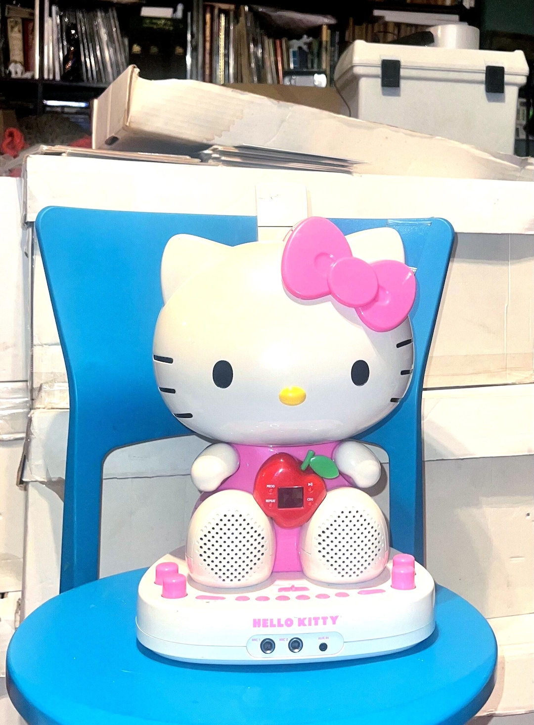 Hello Kitty CD+G Karaoke System With Built-in Color Video Camera