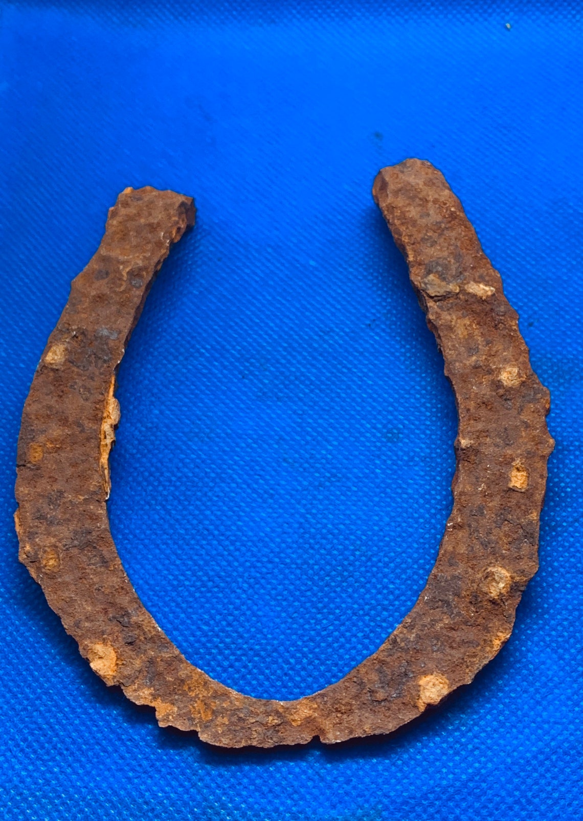 Antique Horseshoe Good Luck Charm hung above door upside down. Etsy