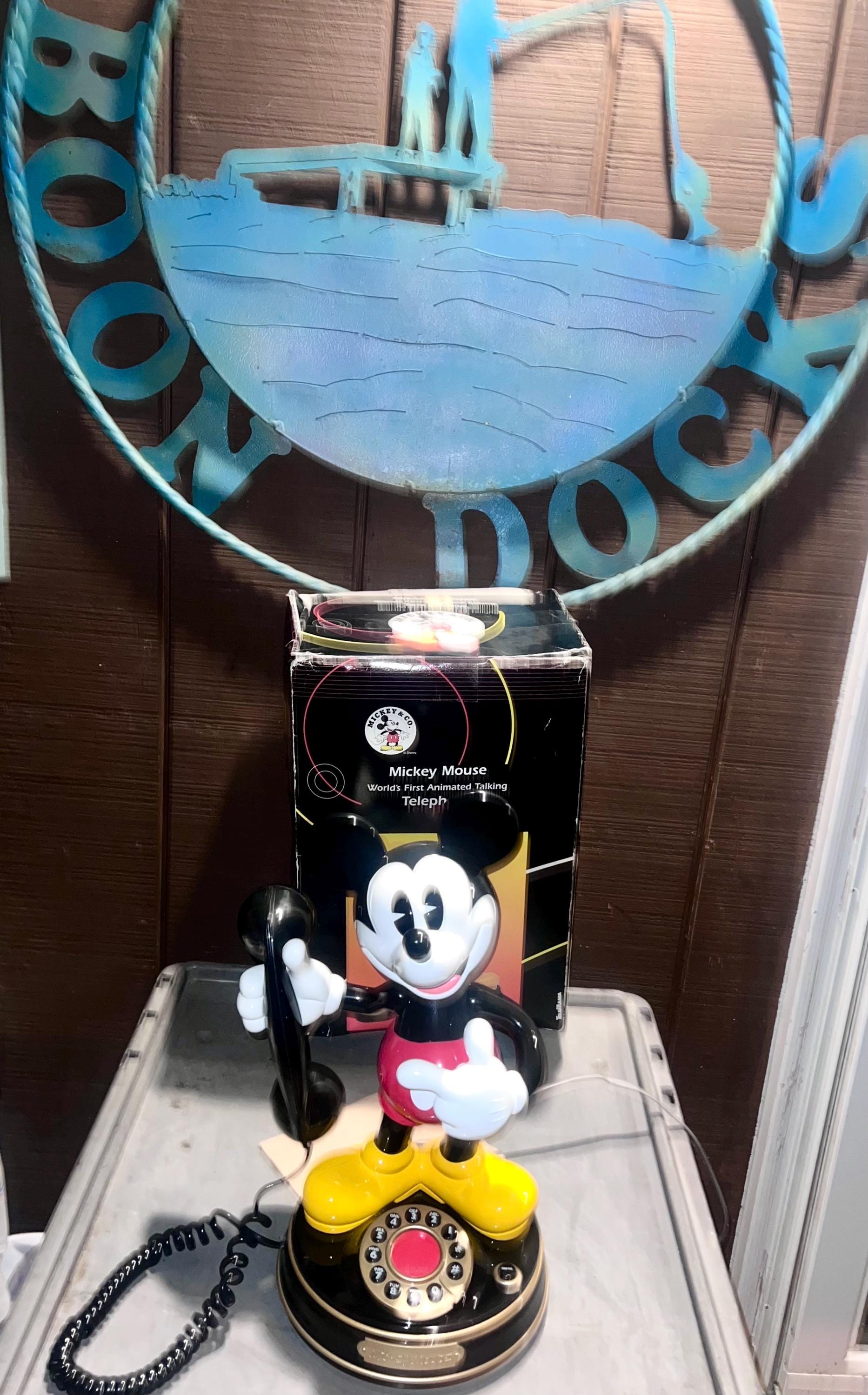 Mickey Mouse　ミッキーマウス電話機 Animated テレマニア ディズニー ミッキーマウス 電話機 – ROBOTROBOT