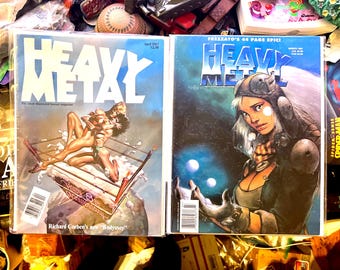 Heavy Metal Magazine April 1985 / March 1997