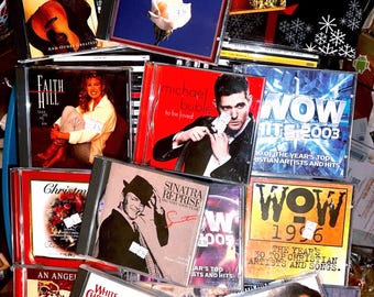 Huge CD lot (125+) Contemporary, Country, Classical, Christmas. Most r New Mint! Sinatra, Bible’, Dolly, Wham, Indigo Girls, McBride, Mozart