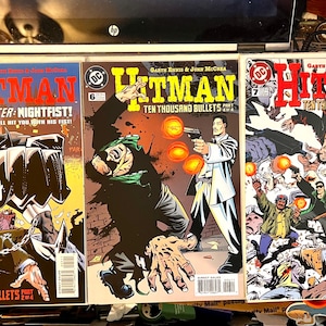 Hit Man #5, 6, 7  Vintage DC Comic Books  Bagged & Boarded Nearly 30 Years Ago New @ Comic Shop Unopened High Grade Comics Three for 1 money