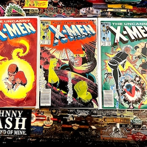 X-Men #174, 176 and 178 All three Newsstand variants! 1st appearance of Valerie Cooper. Claremont, John Romita Jr. Brotherhood Evil Mutants