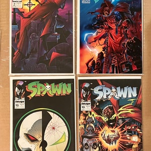 Spawn #2 First Edition, 1st Printing, 1st Appearance Comic Book - Iconic Todd McFarlane All Time Top Comic Covers List - JAMIE FOXX Movie