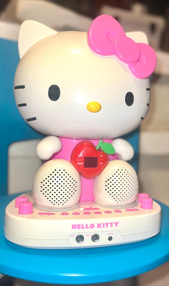 Hello Kitty CD+G Karaoke System With Built-in Color Video Camera