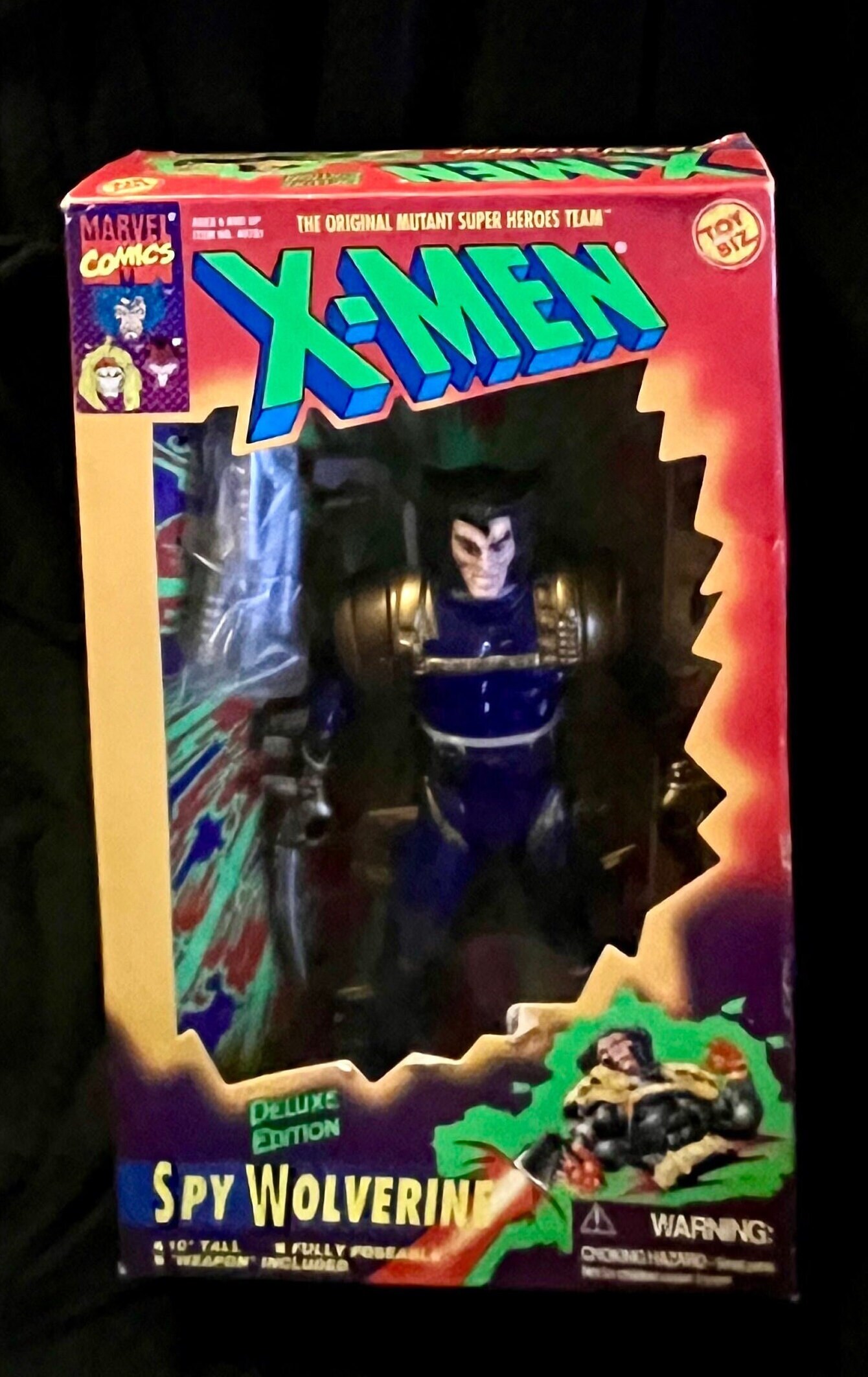 Wolverine Action Figure Toybiz X-men Spy Wolverine 10 Inch Deluxe