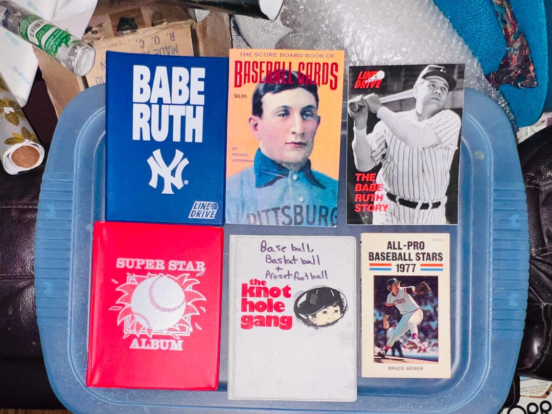 Vintage Collection Baseball Card Collecting Book W Albums: Babe Ruth NY ...