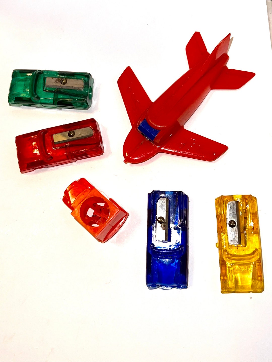 Pencil Sharpener Collection. Vintage Planes, Trains and Automobiles