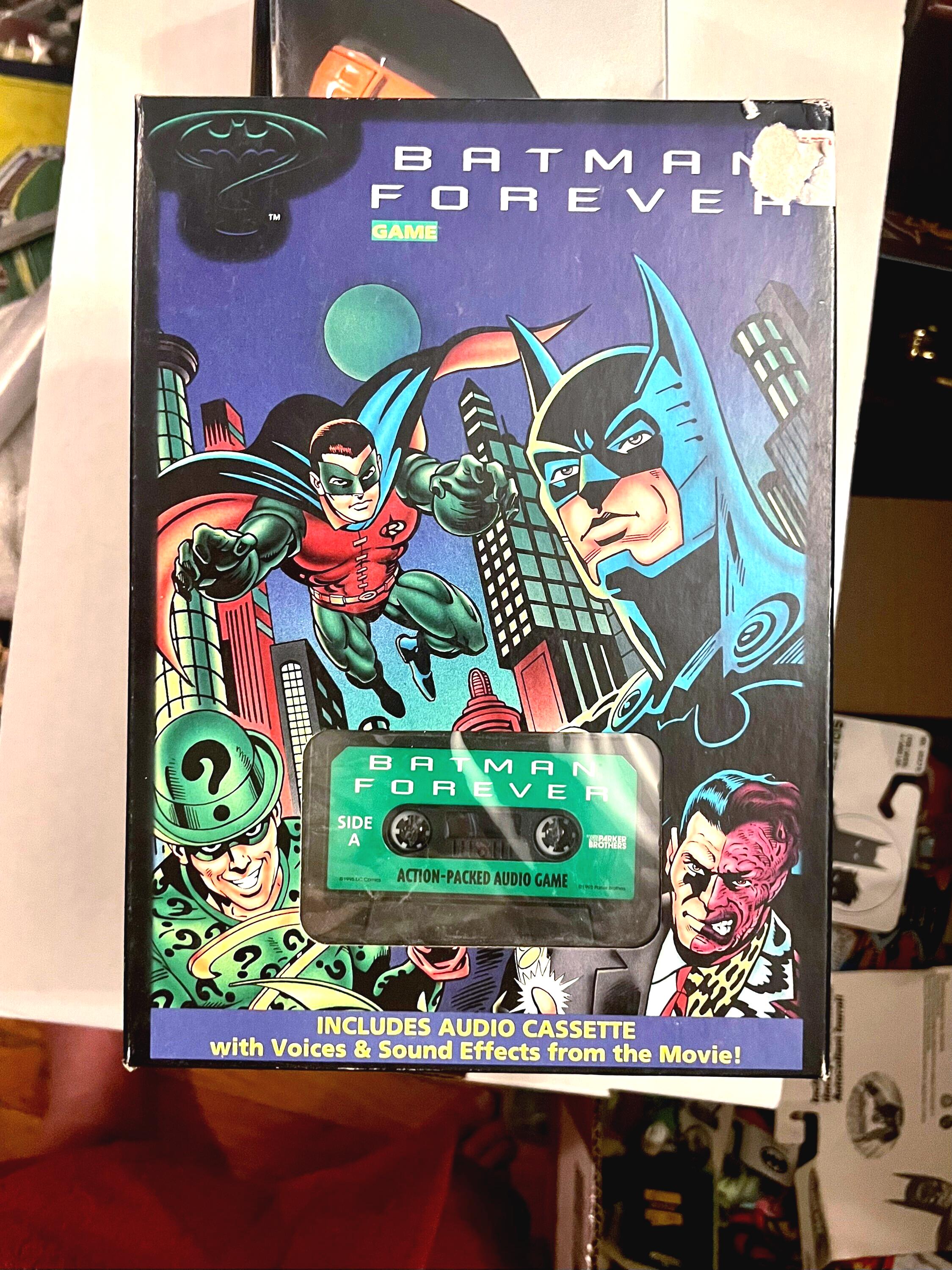 Batman Forever Game. Vintage 1995 Batman Sealed Game With Cassette