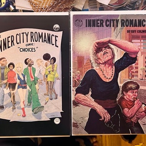 Inner City Romance #1 and #4 Get Both Highly Collectible Underground Comic Books. Mature Content.  Adults Only