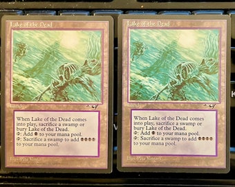 MTG - Magic the Gathering - Alliances - Lake of the Dead