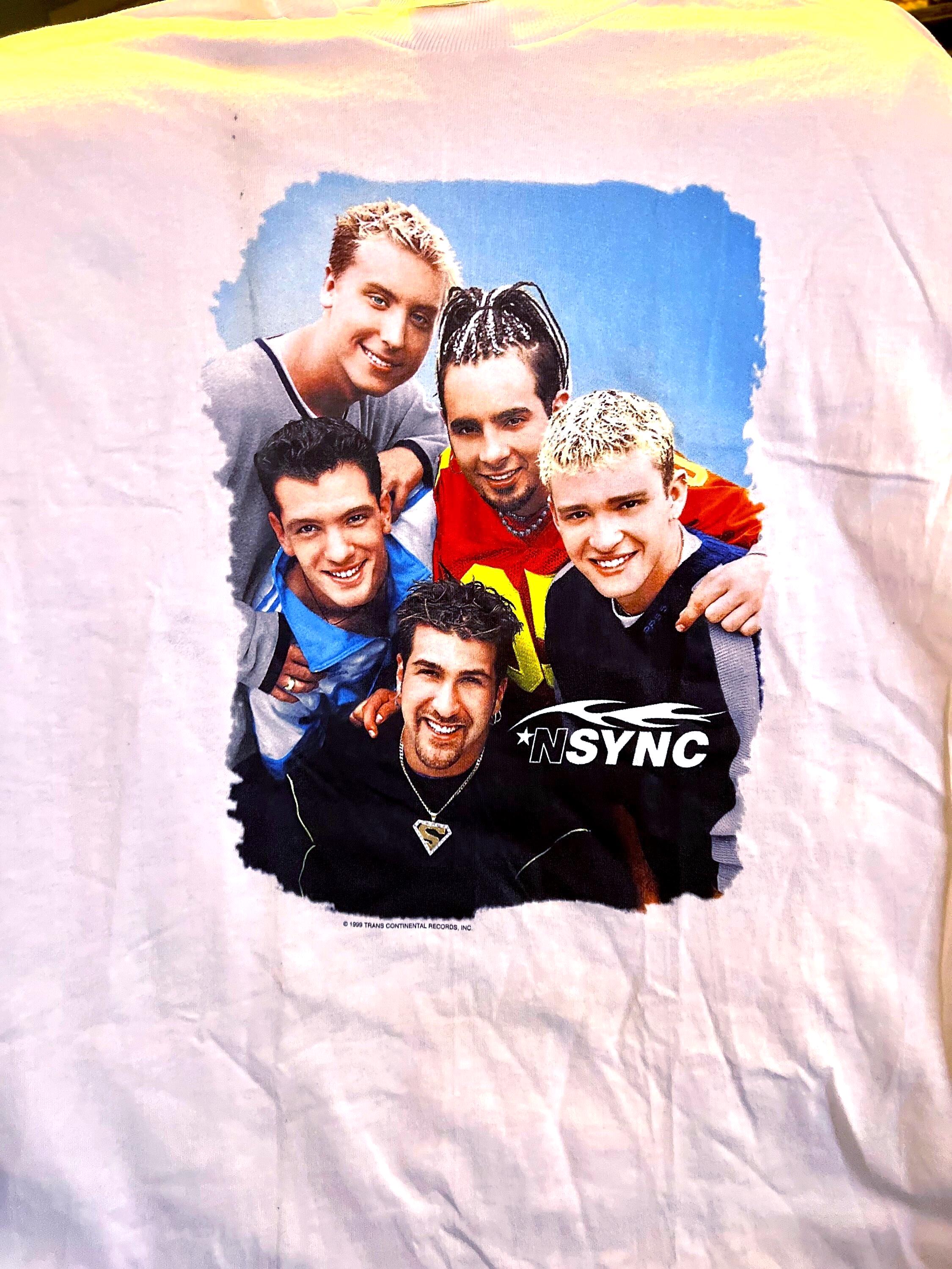 NSYNC Vintage 90s Boy Band T-shirt 1998 New Without Tags. Unworn