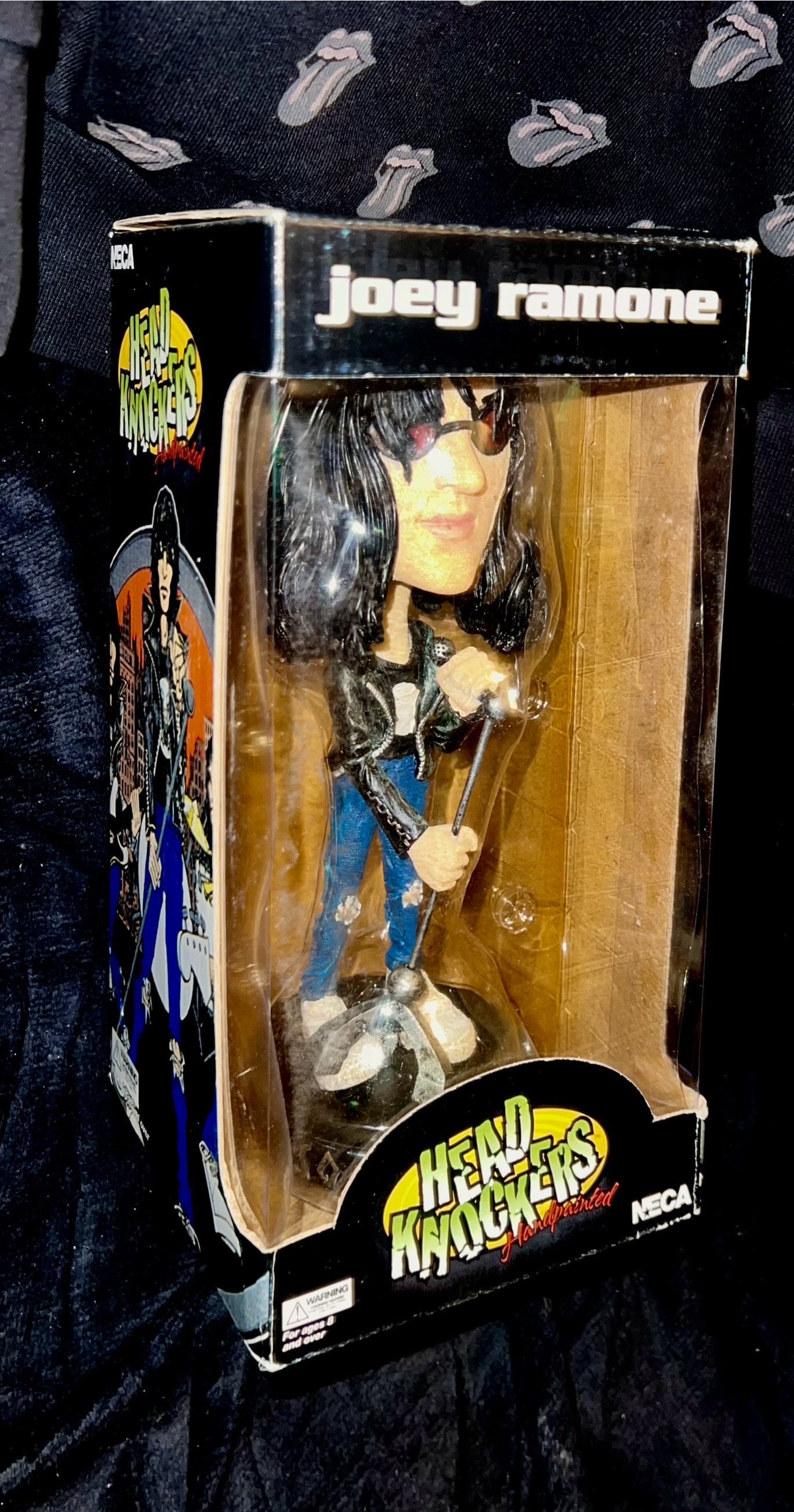 Ramones Vintage 2002 Rare Joey Ramone Hand Painted Limited Ramones Vintage 2002 Rare Joey Ramone Hand Painted Limited