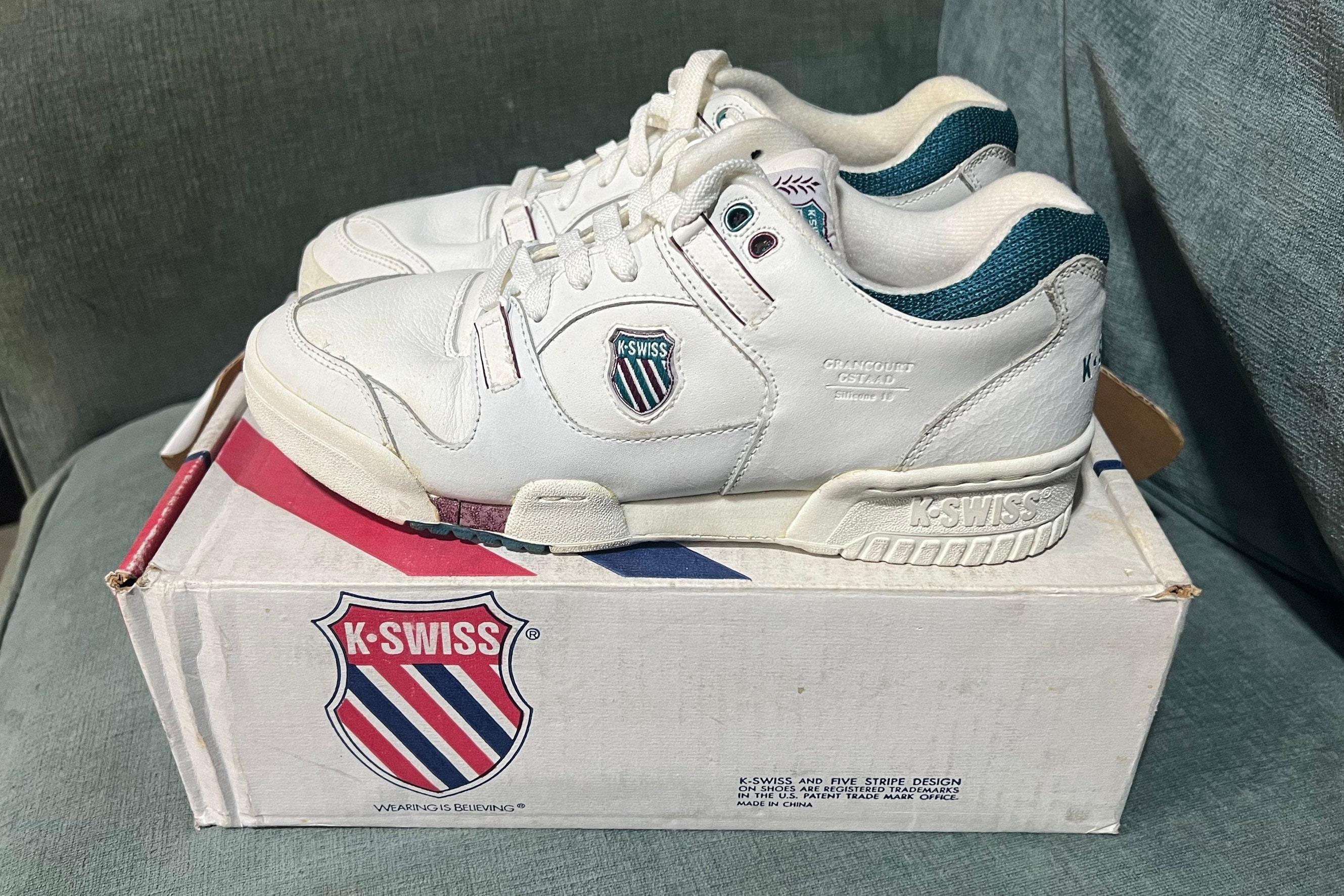 K-swiss Iconic Kicks Original Tennis Shoes Men