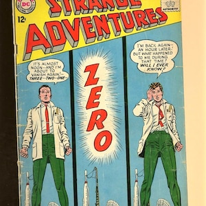 Strange Adventures #162 (1950-1973 1st Series)  Nov. 1964 Vintage Sci Fi, Horror, Fantasy from DC Comics.  Classic 12 cent DC #comicbook