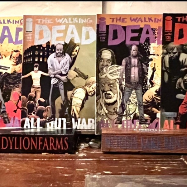 The Walking Dead  #116, 118, 119, 121   Kirkman! Adlard! Image Comics  NM