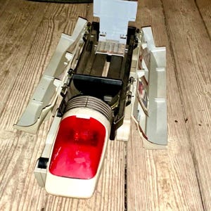Tonka GoBots Mobile Command Center! Vintage 1984 release by Tonka. Original size toy just over 21" long and near 12" tall. Mighty Robots!