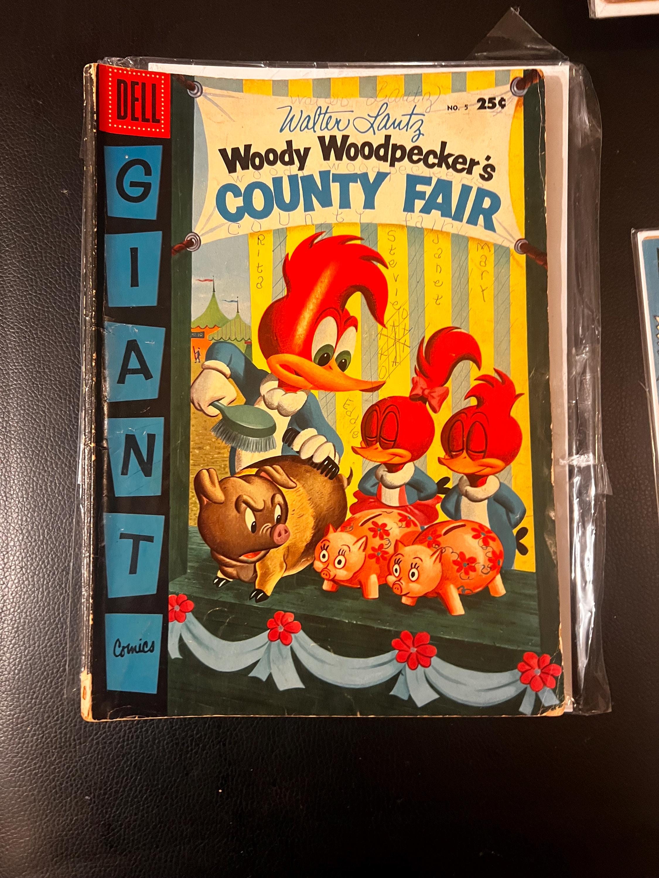 Woody Woodpecker County Fair #5 Giant 100 Page Golden Age Comic