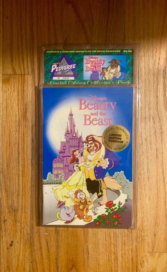 Disney S Beauty And The Beast 1 New Adventures Of Beauty And Beast 1 Comic Books Numbered Collectors Original Sealed Pack Treat Pedigree Disney S Beauty And The Beast 1 New Adventures Of Beauty And Beast 1 Comic Books Numbered Collectors Original Sealed Pack Treat Pedigree