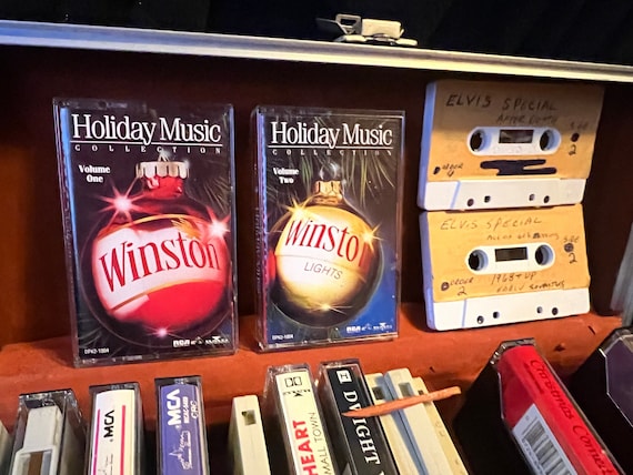 winston cigarettes christmas cassette cigarette Holiday Music NOS SEALED s/s " Winston Cigarettes "Christmas" (2000)