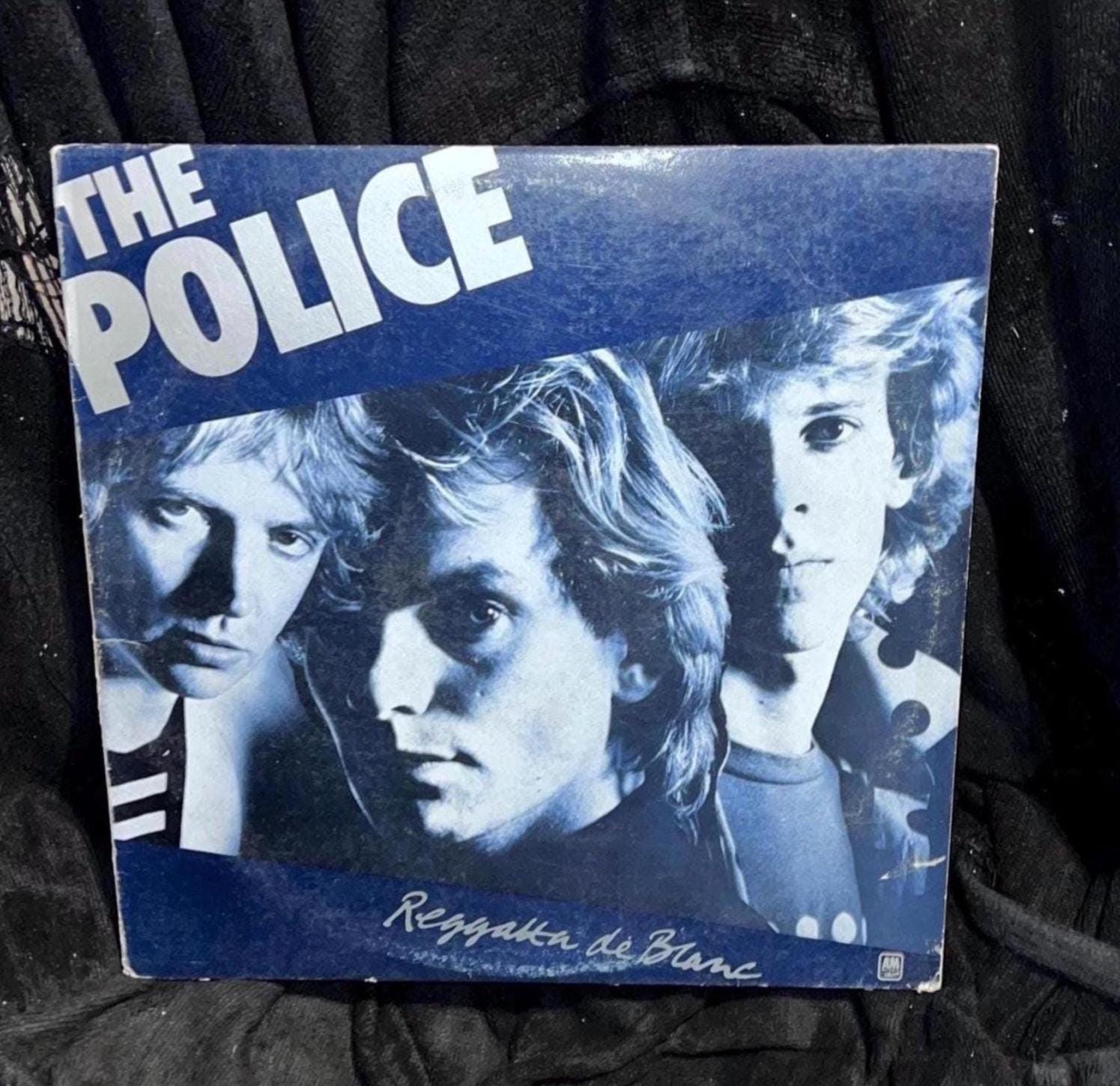 The Police  - "Reggatta de Blanc" vinyl record album The Police, released in 1979 the band's second album and the first to reach number one