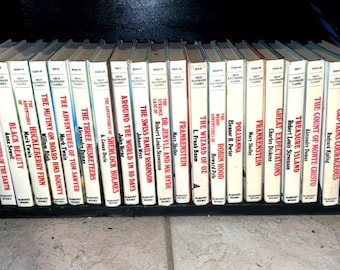 Classics Books: Frankenstein, Wizard of  Oz, Treasure Island, Black Beauty, Secret Garden, Tom Sawyer, Sherlock Holmes, Robin Hood+ Hardback