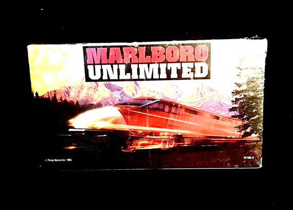 Marlboro Unlimited the Train. the Trip. the Gear. VHS Tape 81168-3