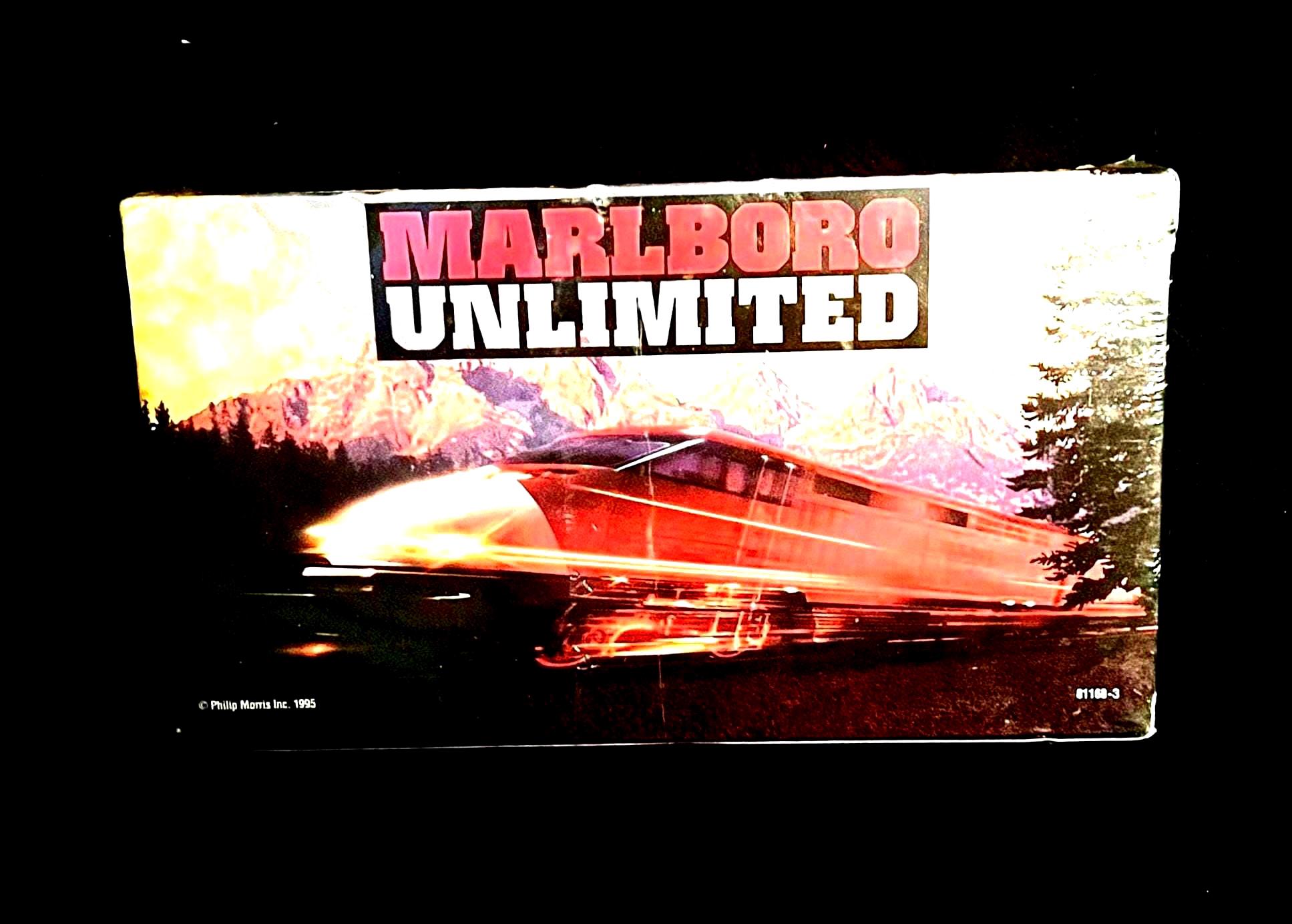 Marlboro Unlimited the Train. the Trip. the Gear. VHS Tape 81168-3