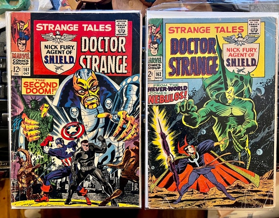 Doctor Strange and Nick Fury Agent of SHIELD in Strange Tales #161