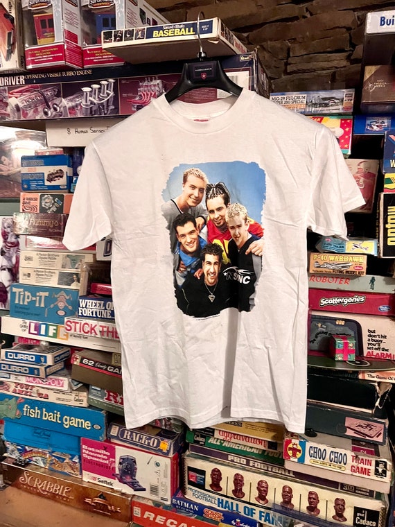 NSYNC Vintage 90s Boy Band T-Shirt 1998 New withou