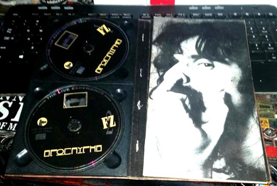 Frank Zappa Rare 4 CD Box Set Made in Italy - Apocrypha - 30