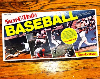 Stratomatic Baseball Vintage Style #10 with 1983 card sets.