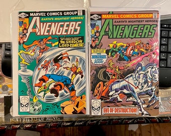 Avengers #207 and Avengers #208  May-June 1981 "Beyond a Shadow" Part 1 of 2. "Eve of Destruction!" Part 2 of 2.