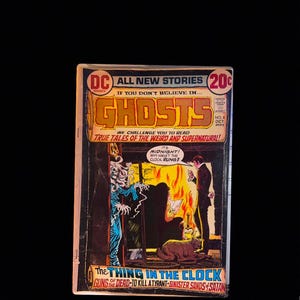 Ghosts #8 DC Comic Book.Nick Cardy Cover. If you don’t believe in Ghost your challenged to read Spooky Stories Related to Ghosts from Beyond