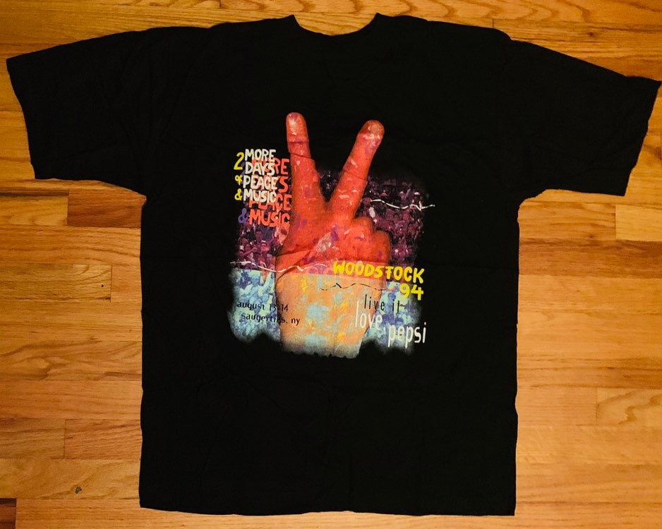 Woodstock 94 tshirt - Etsy 日本
