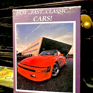 Ruilkaarten voor snelle en klassieke auto's! Vintage 1991 Dream Machines Complete 110 Card Limited Edition Boxed Set van de meest iconische auto's