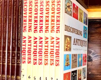 Discovering Antiques Hardcover Book Set: Comprehensive World Guide, 1972