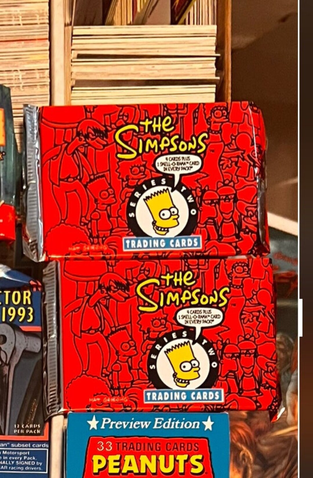 The Simpsons Trading Cards. 1994 Series II Trading Cards Etsy