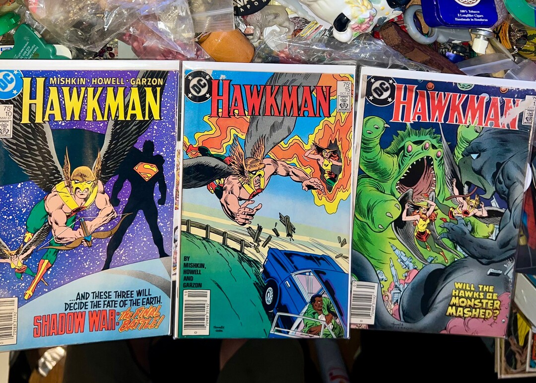 Hawkman 1986 2nd Series Issues 10, 12, 15 DC Comics. John Byrne and ...